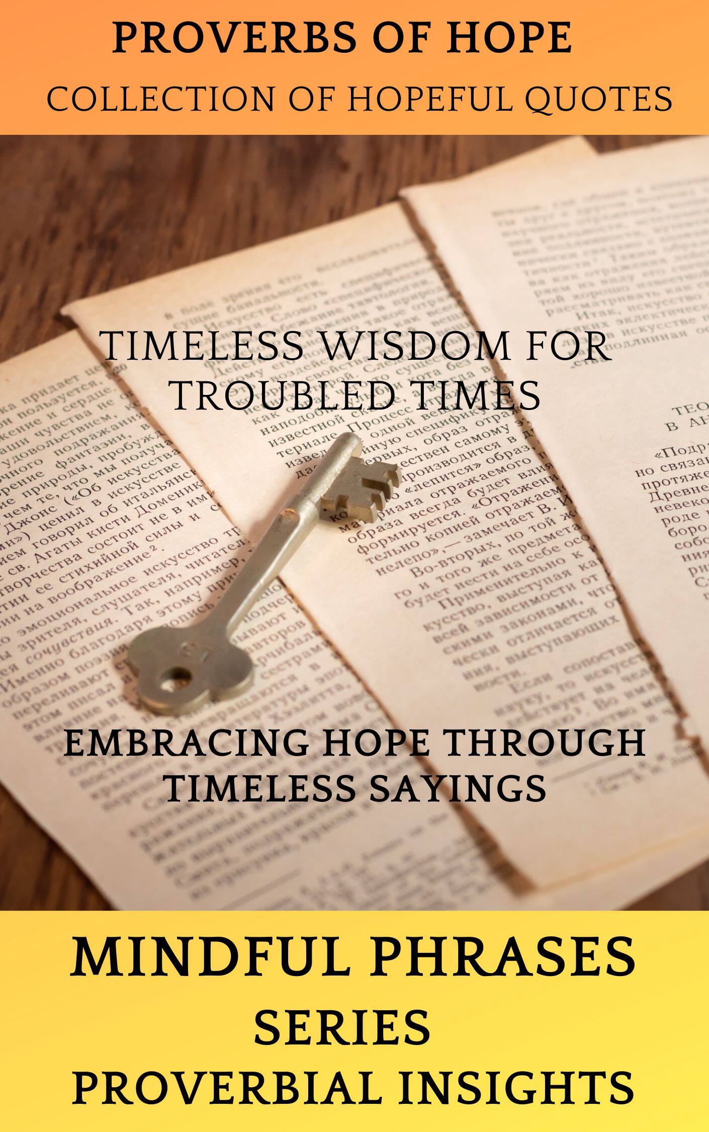 Book Review:Proverbs of Hope